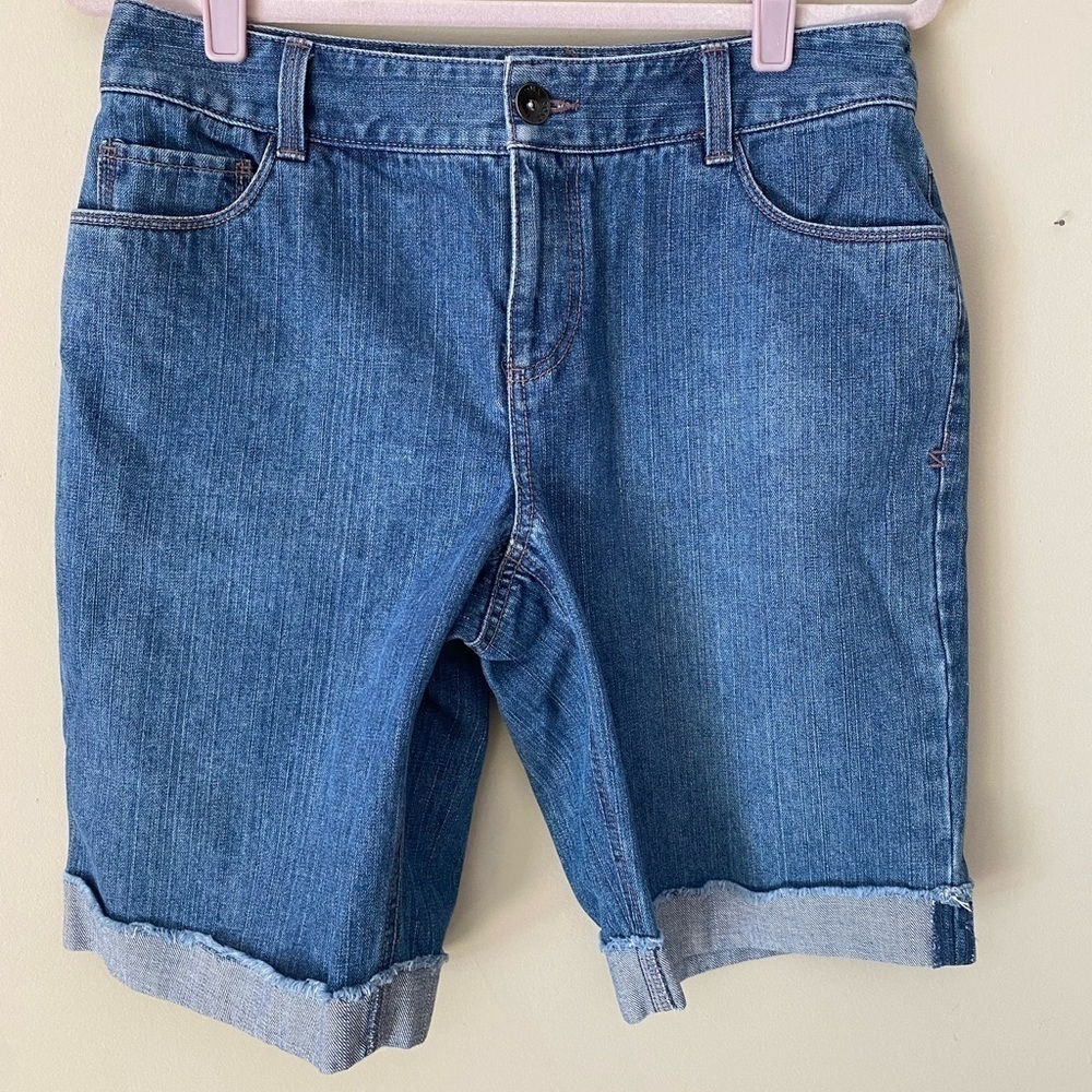 Sonoma Denim Cuffed Shorts 10